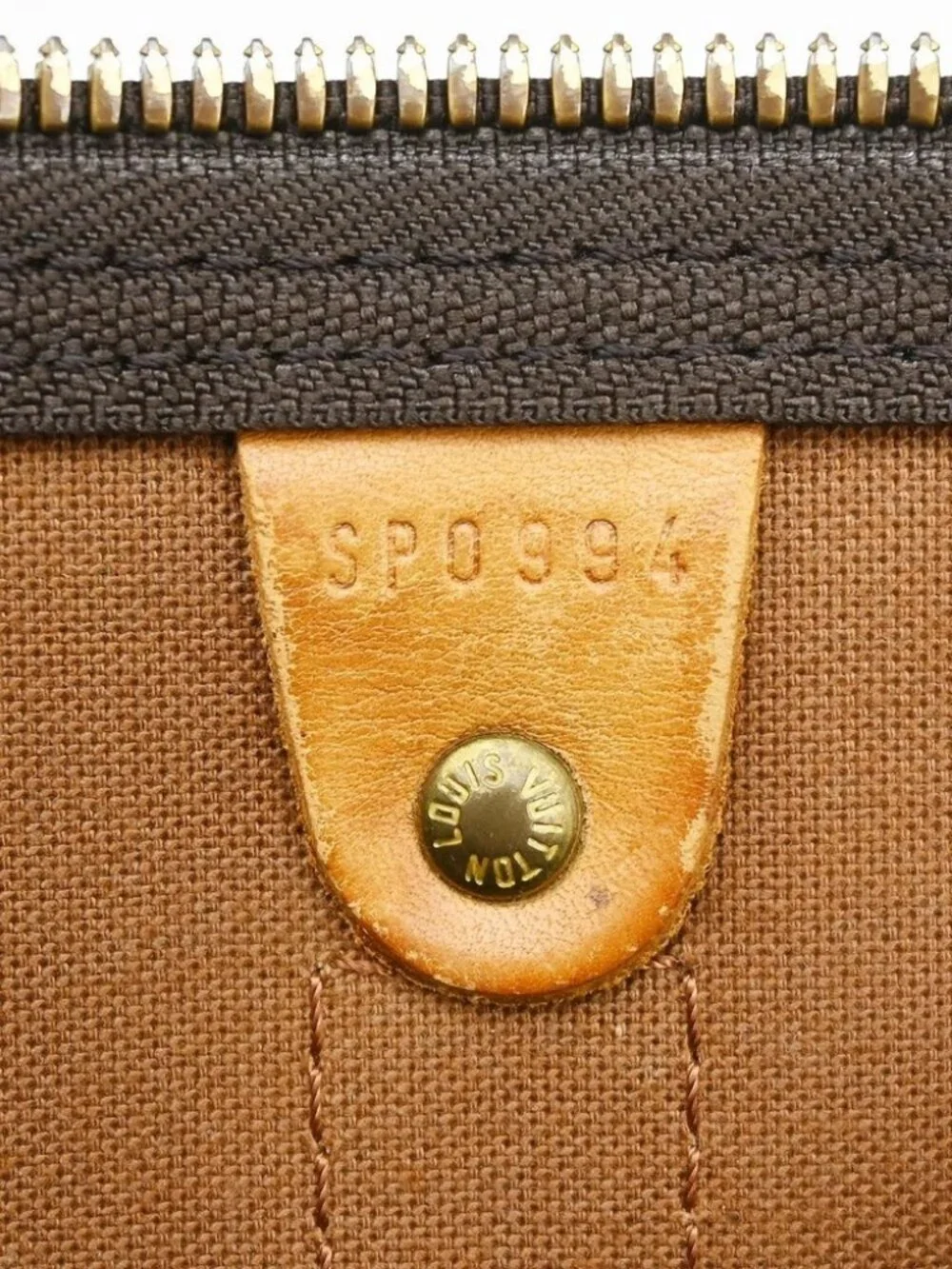 LOUIS VUITTON KEEPALL 50 TRAVEL HANDBAG MONOGRAM